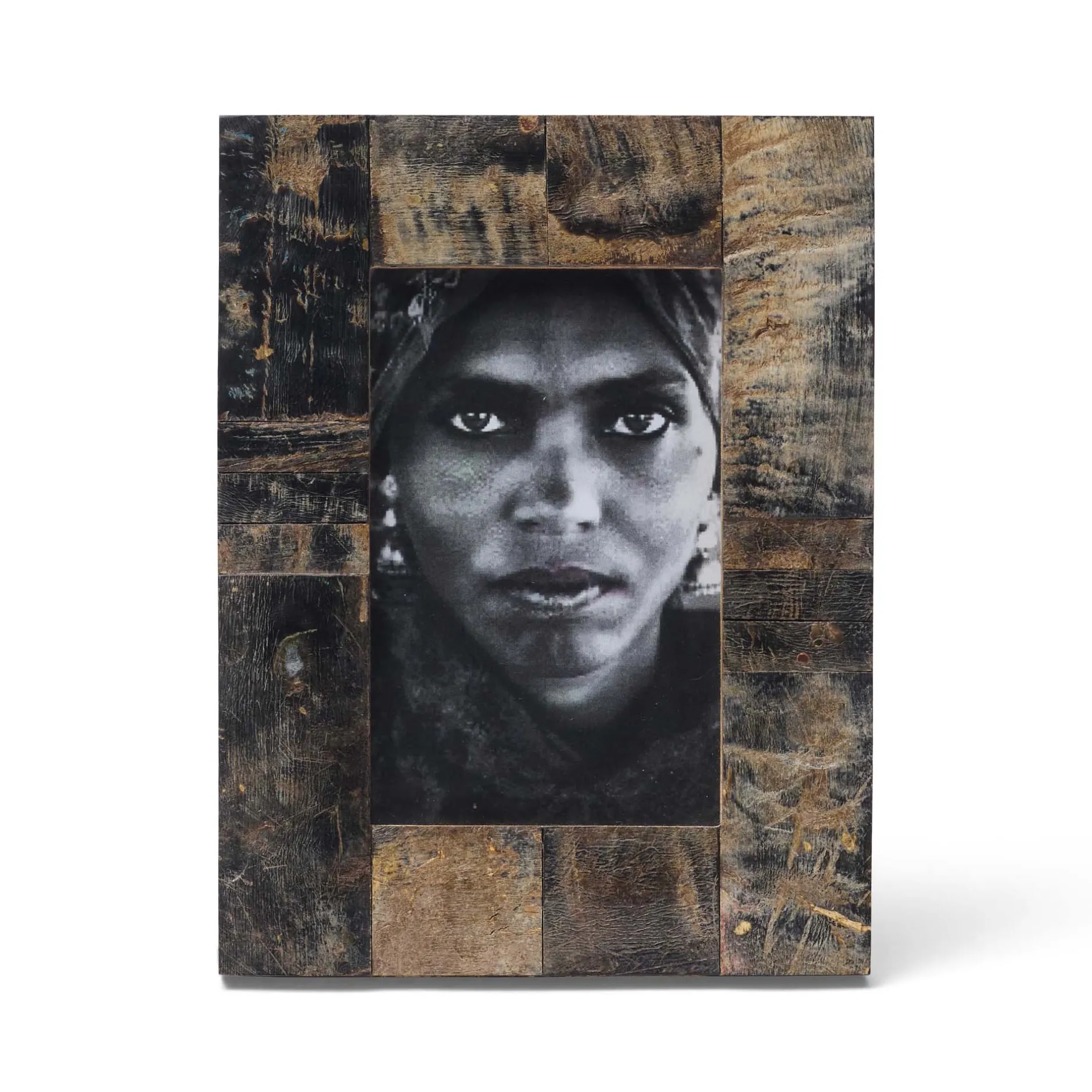 Sale Horgans Mado Photo Frame 4 x 6 Natural, Tan & Black