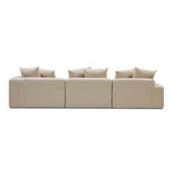 Discount Horgans Madrid Modular Sofa 3 Seat Right Dutch White