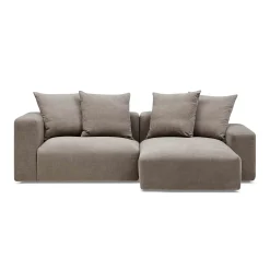 Outlet Horgans Madrid Modular Sofa 2 Seat Right Slate