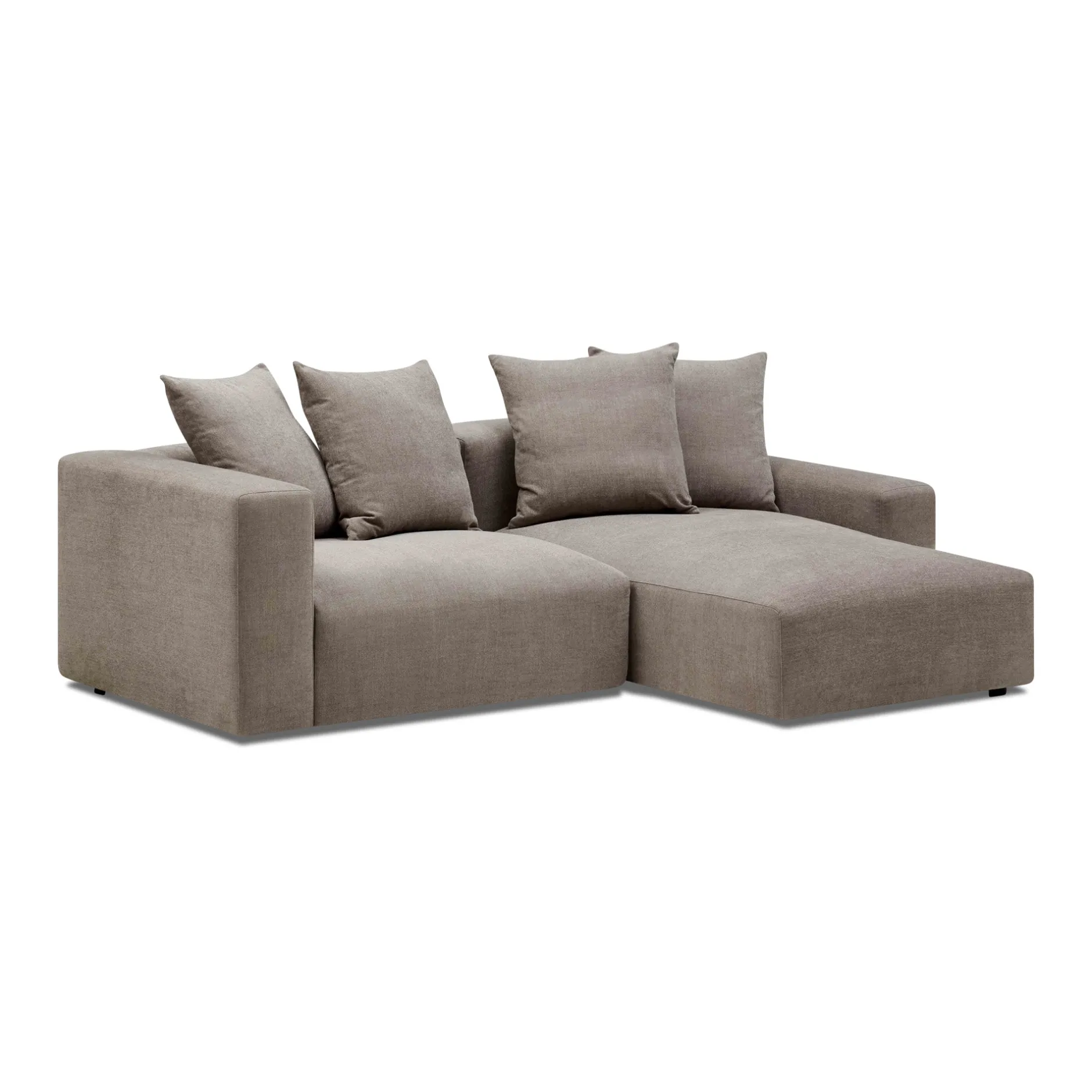 Outlet Horgans Madrid Modular Sofa 2 Seat Right Slate