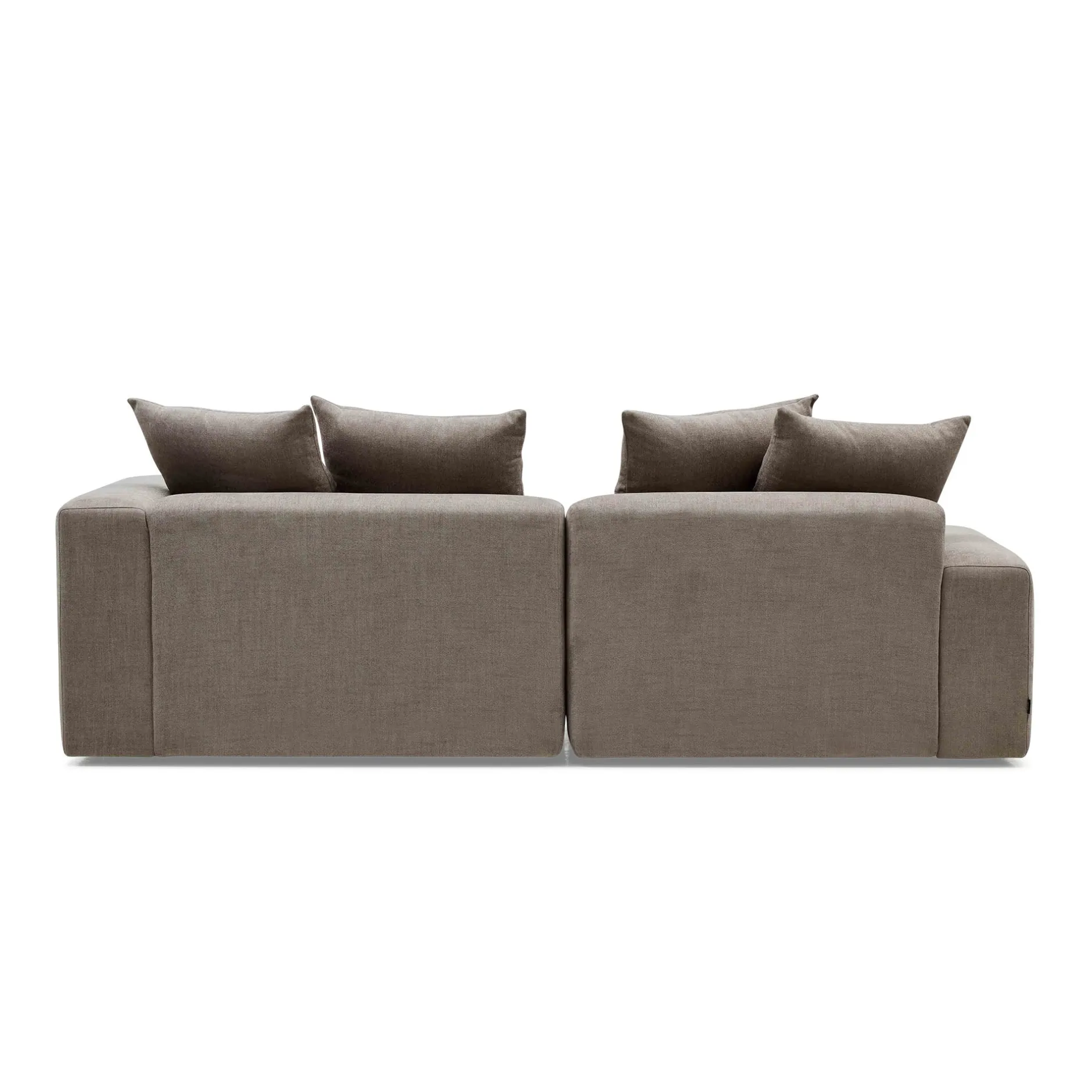 Outlet Horgans Madrid Modular Sofa 2 Seat Right Slate