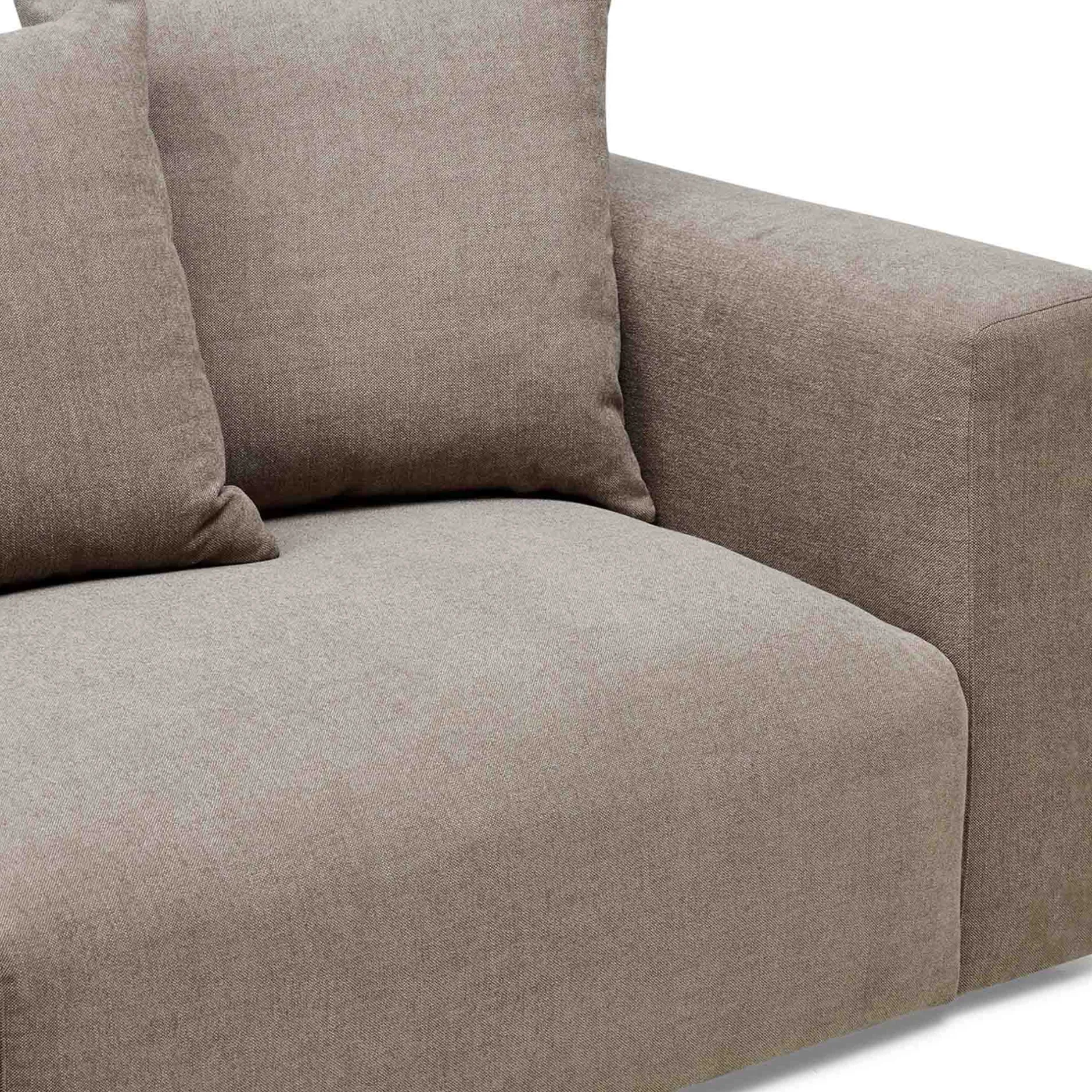 Outlet Horgans Madrid Modular Sofa 2 Seat Right Slate