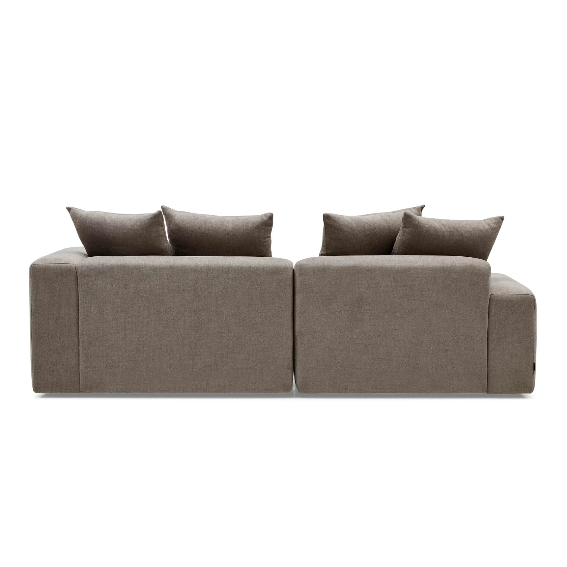 Online Horgans Madrid Modular Sofa 2 Seat Left Slate