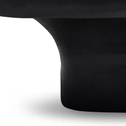 New Horgans Malmo Marble Coffee Table Large White & Black