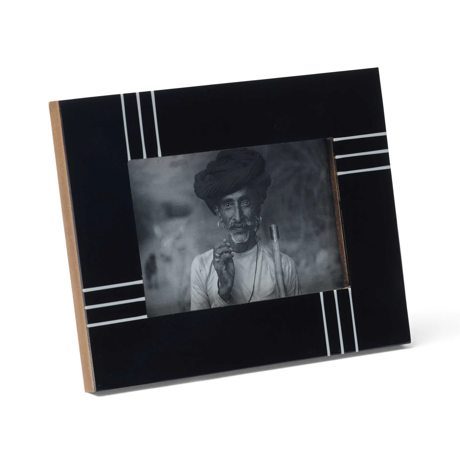 Online Horgans Mandishi Photo Frame 4 x 6 Black & White