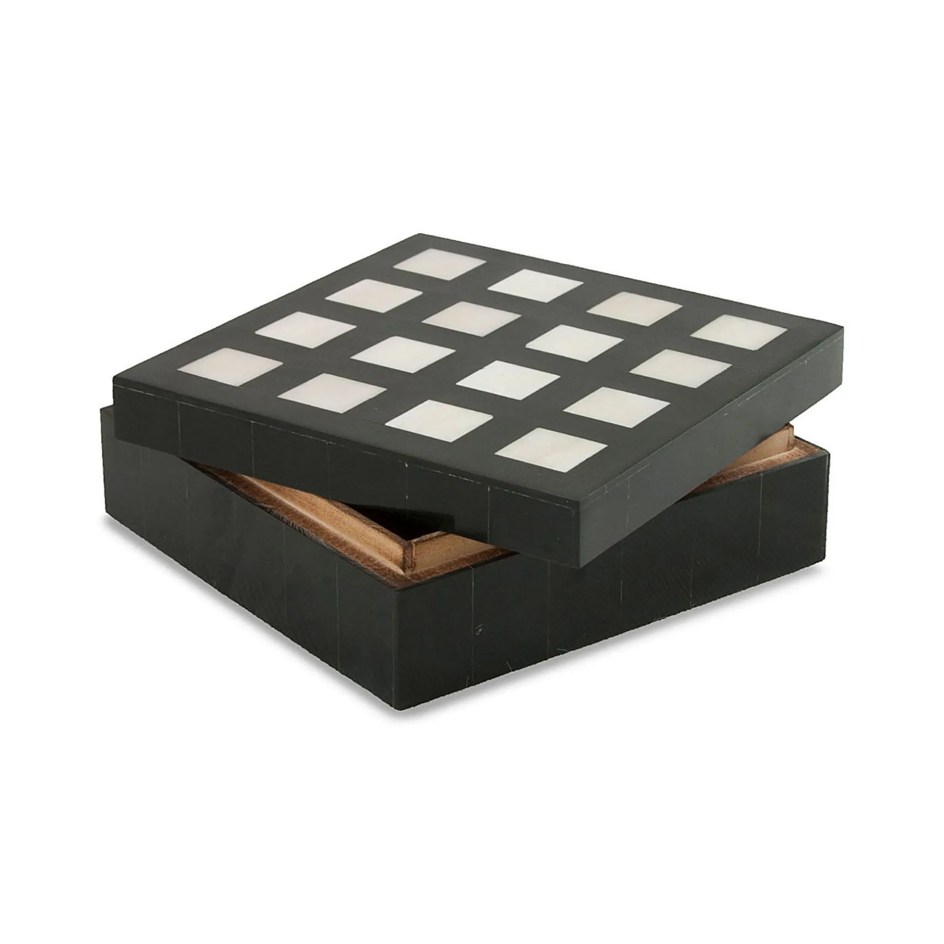 Clearance Horgans Maraba Box Bone Black & White