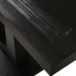 Hot Horgans Marcel Recycled Pine Console Black