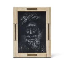 Discount Horgans Marfi Photo Frame 5 x 7 Antiqued Bone & Brass