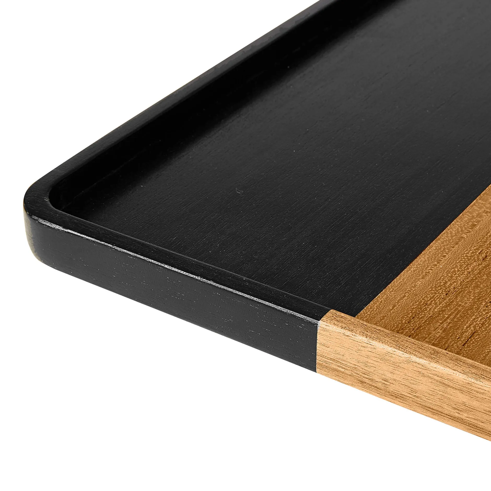 Sale Horgans Marley Display Tray Large Black Acacia & Black