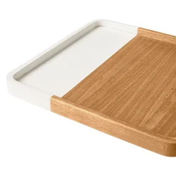 Fashion Horgans Marley Display Tray Small White Acacia & White