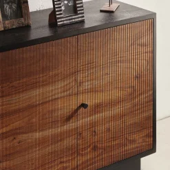 Best Horgans Maru Sheesham Sideboard Black