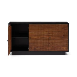 Best Horgans Maru Sheesham Sideboard Black