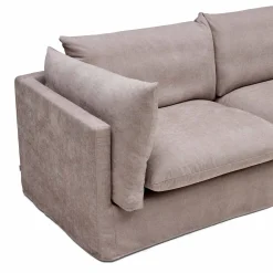 New Horgans Mia Modular Sofa 3 Seat with Ottoman Oatmeal