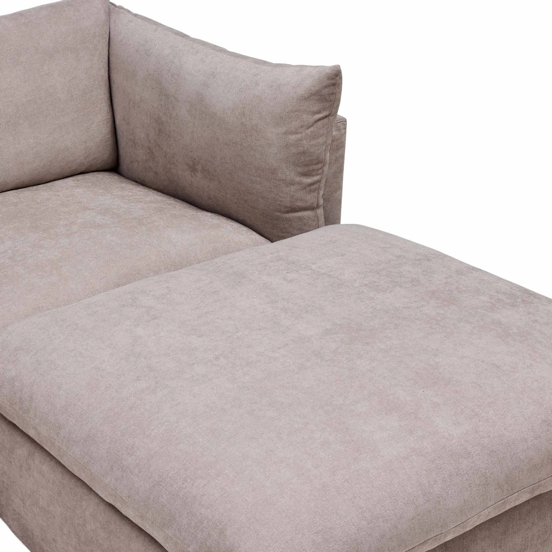 New Horgans Mia Modular Sofa 3 Seat with Ottoman Oatmeal