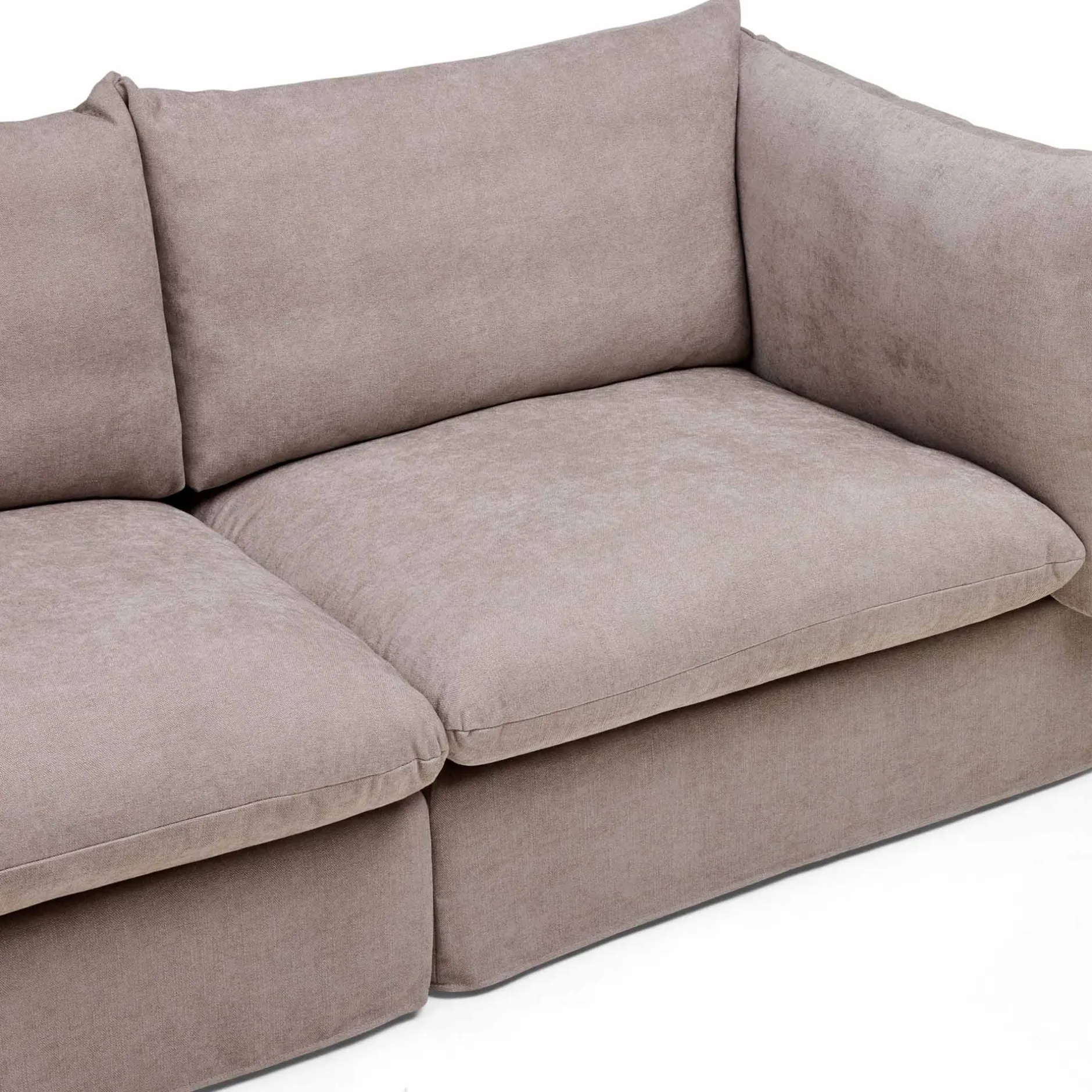Discount Horgans Mia Modular Sofa 2 Seat Oatmeal