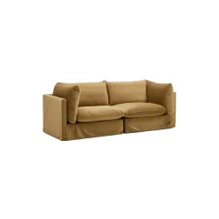 Fashion Horgans Mia Modular Sofa Sand 2 Seat Sand Velvet