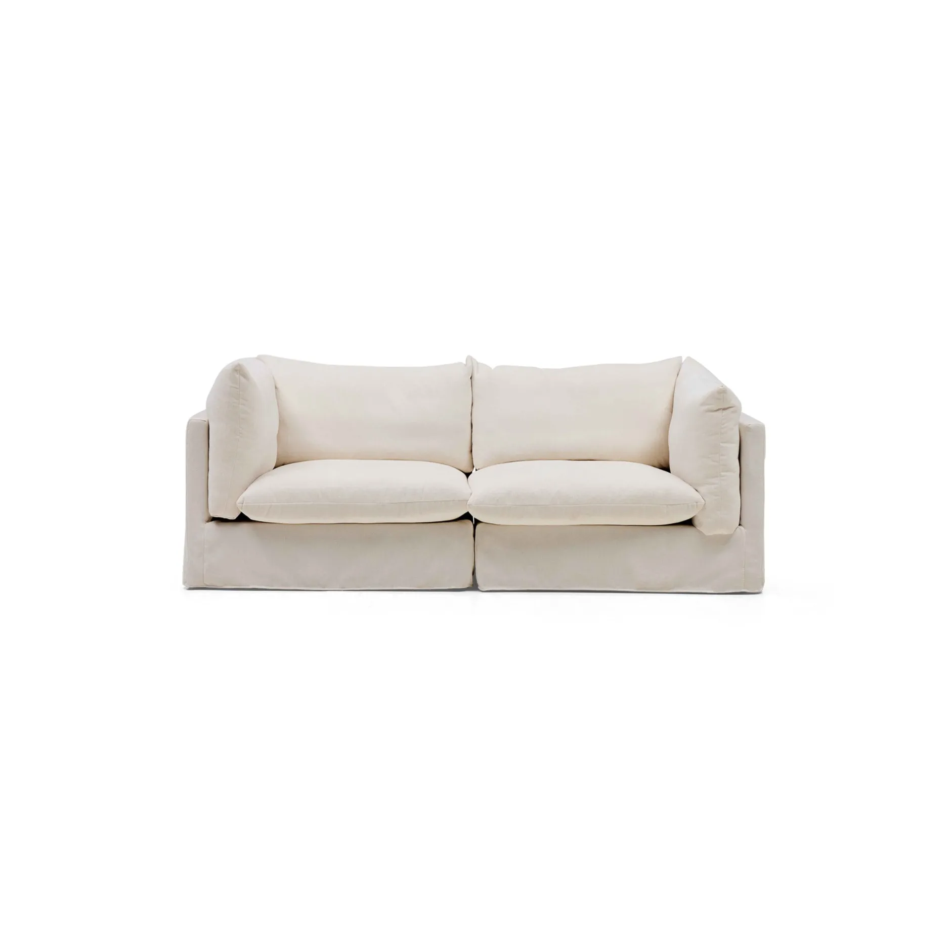 Hot Horgans Mia Modular Sofa 2 Seat Warm Ivory