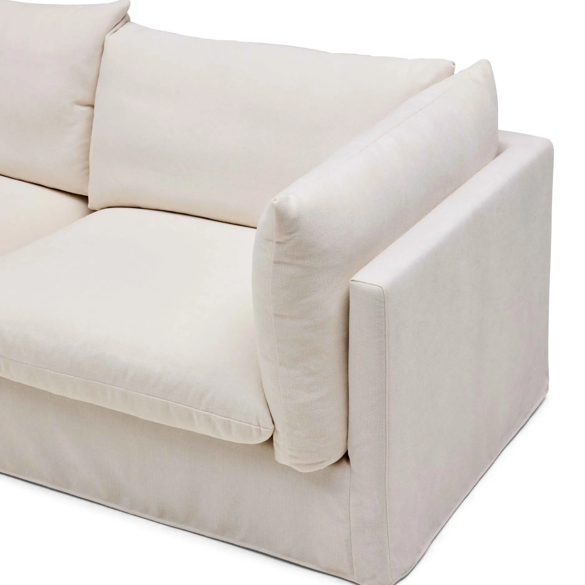 Hot Horgans Mia Modular Sofa 2 Seat Warm Ivory
