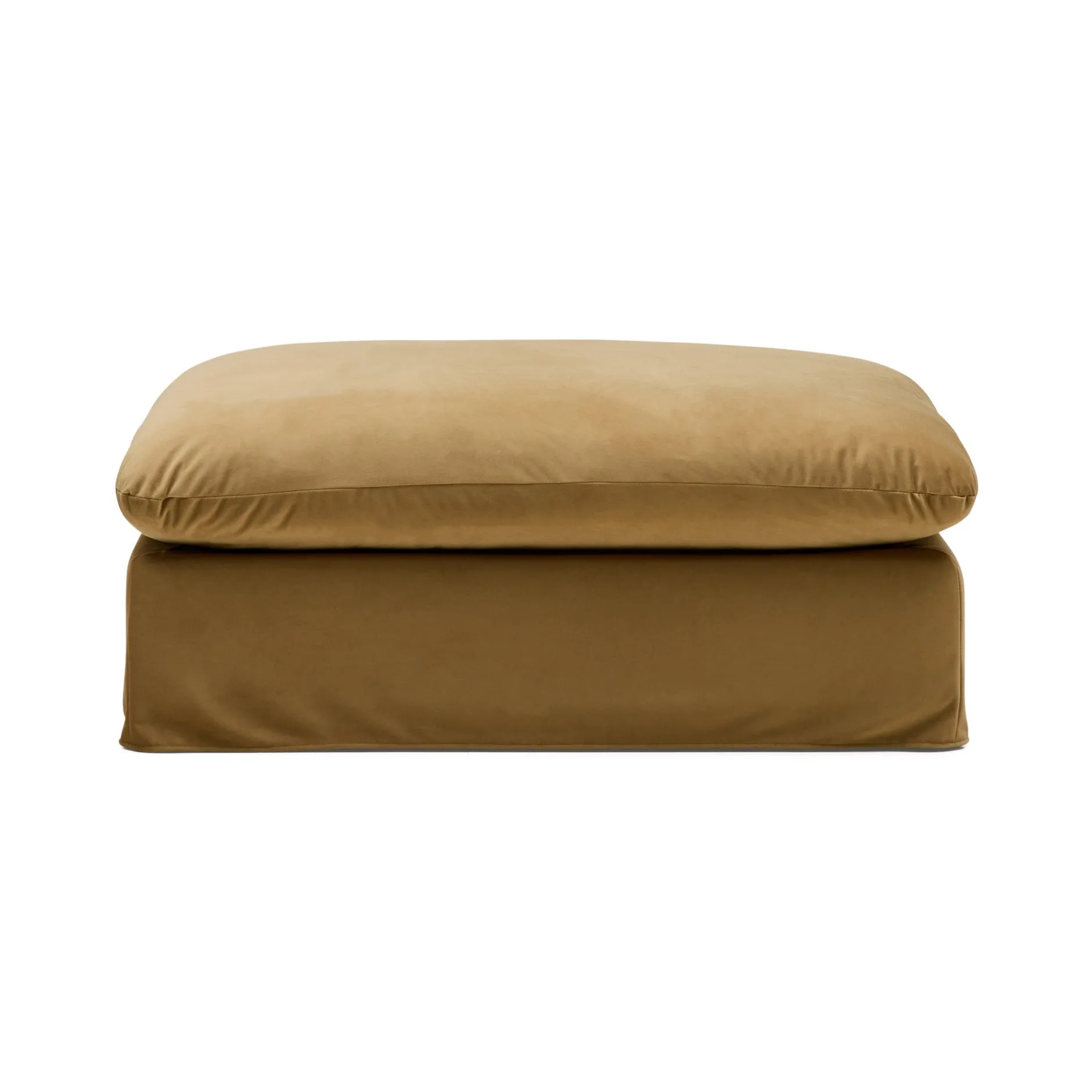 Outlet Horgans Mia Ottoman Sand Sand Velvet