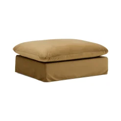 Outlet Horgans Mia Ottoman Sand Sand Velvet