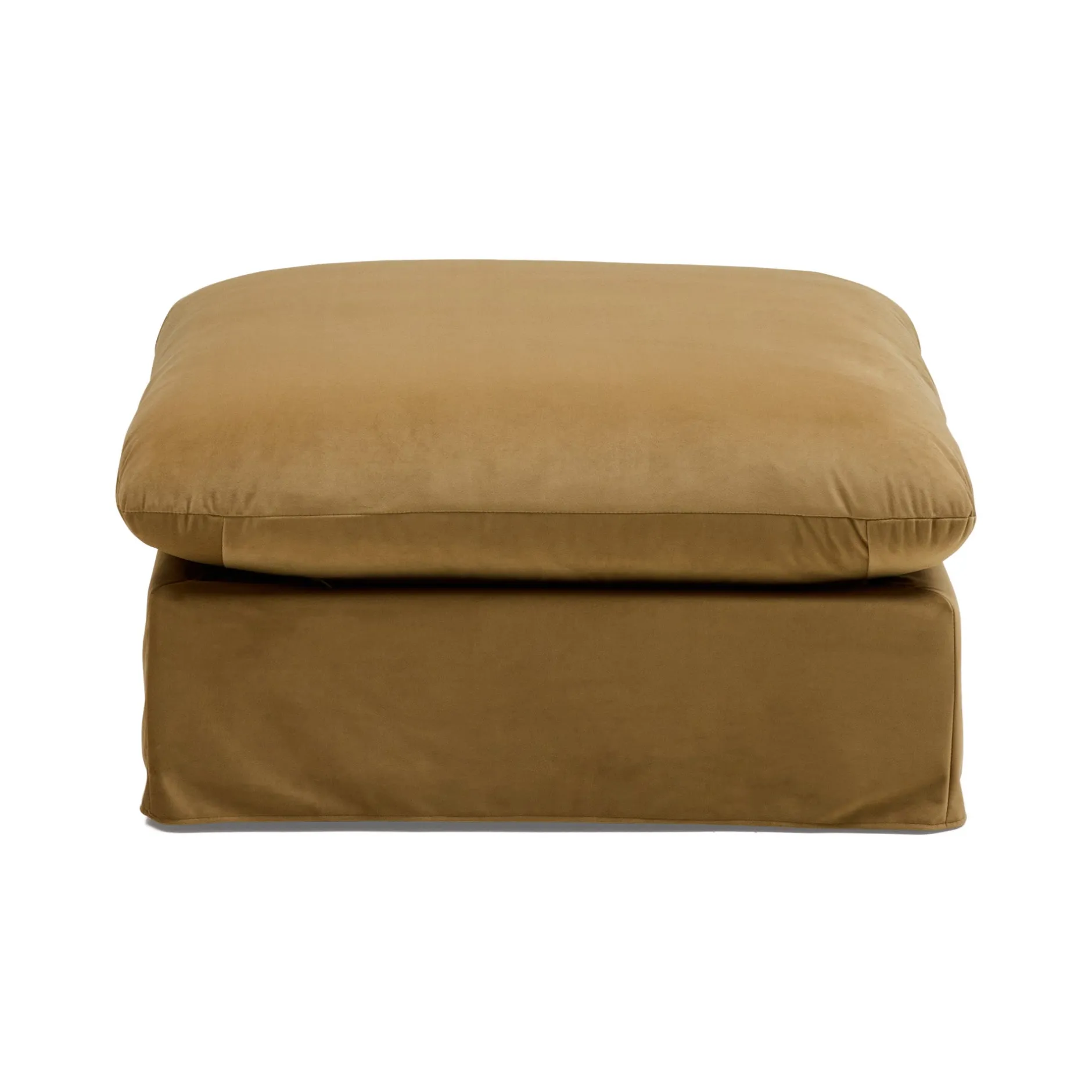 Outlet Horgans Mia Ottoman Sand Sand Velvet