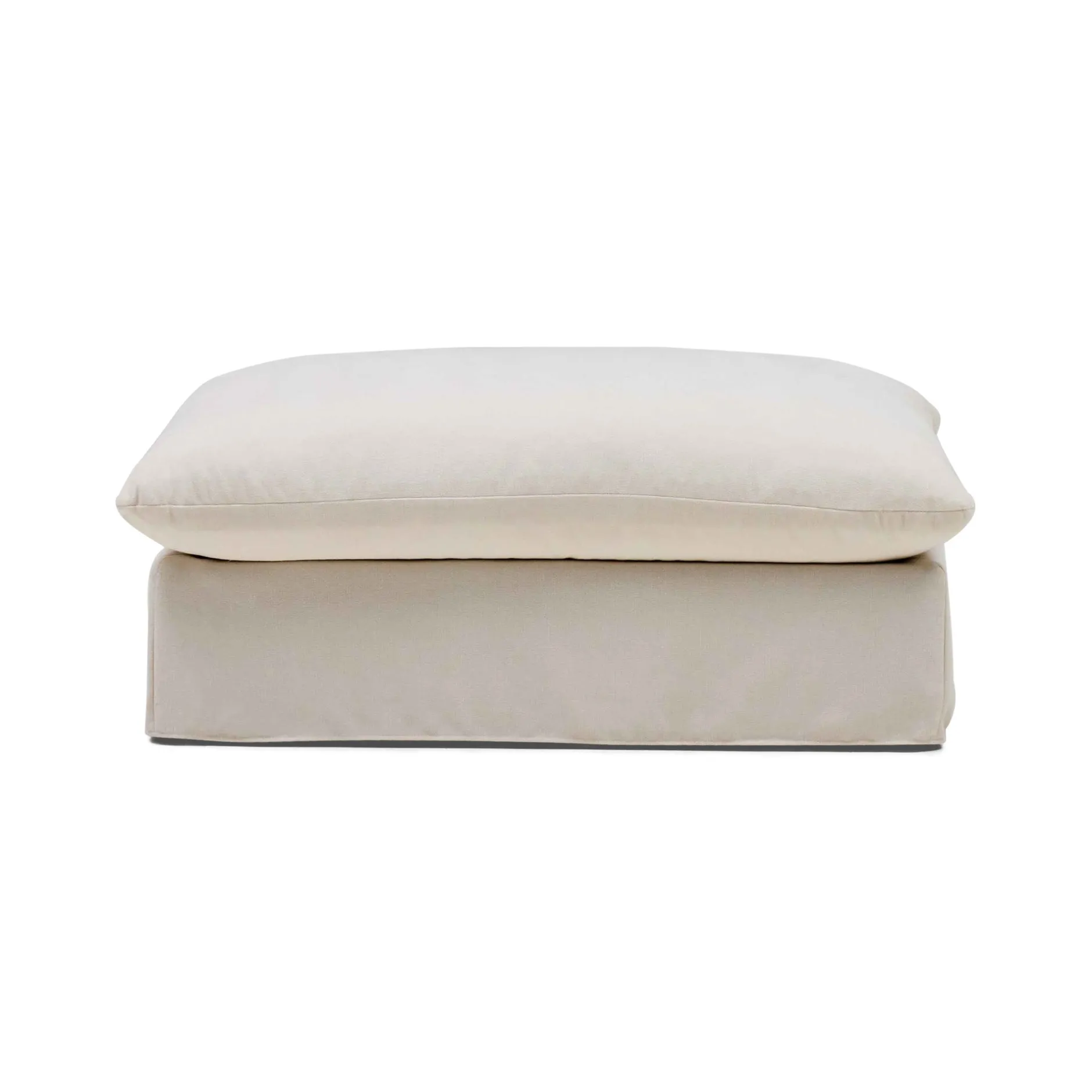 Fashion Horgans Mia Ottoman Warm Ivory