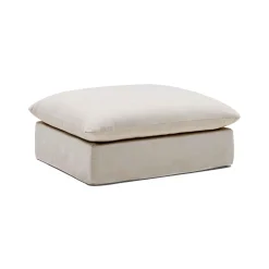 Fashion Horgans Mia Ottoman Warm Ivory