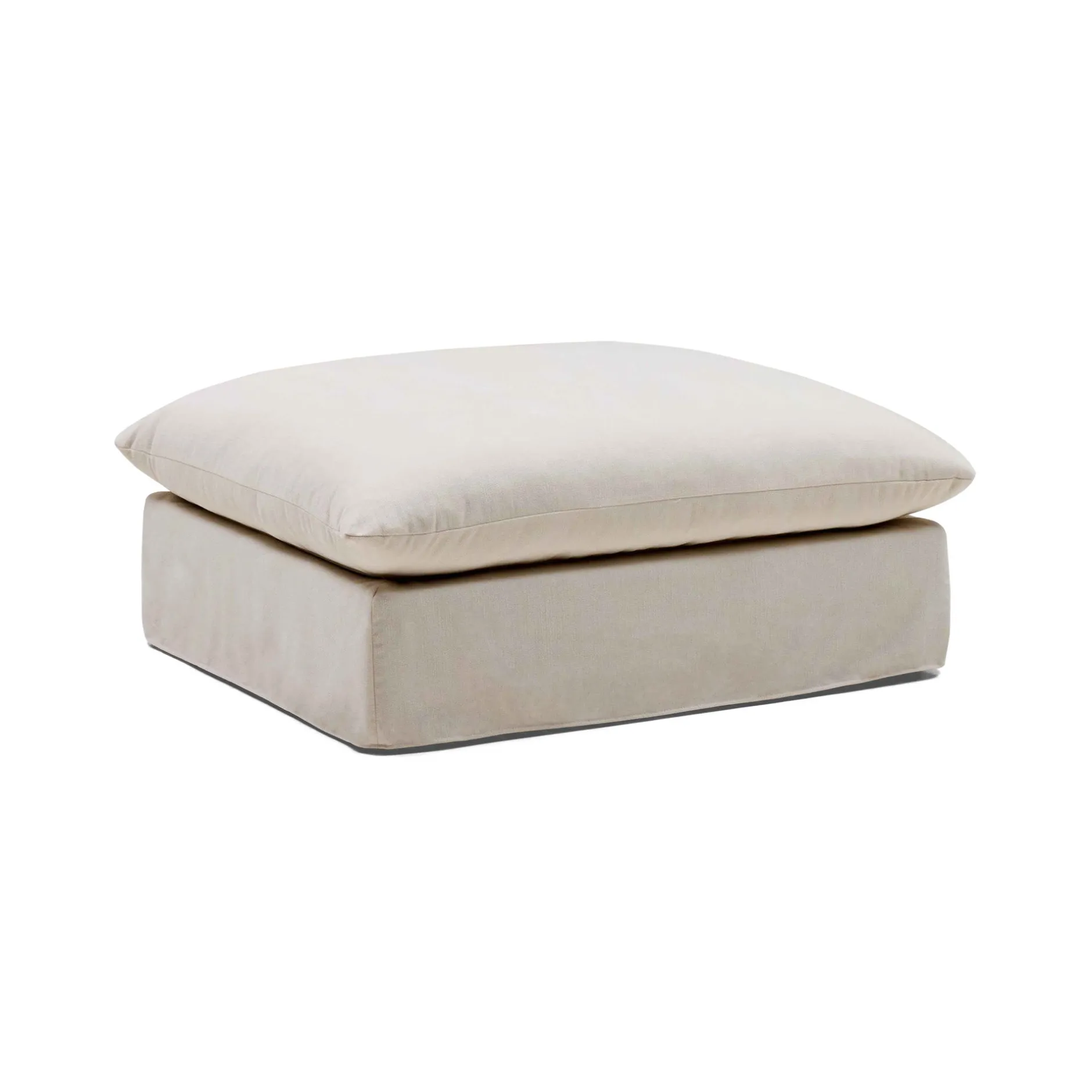 Fashion Horgans Mia Ottoman Warm Ivory