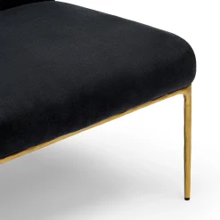 Online Horgans Mila Chair & Gold Black