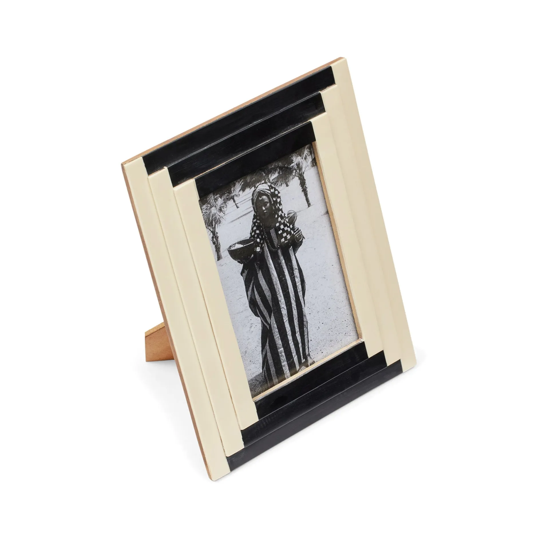 Hot Horgans Milli Photo Frame 4 x 6 Black & Cream