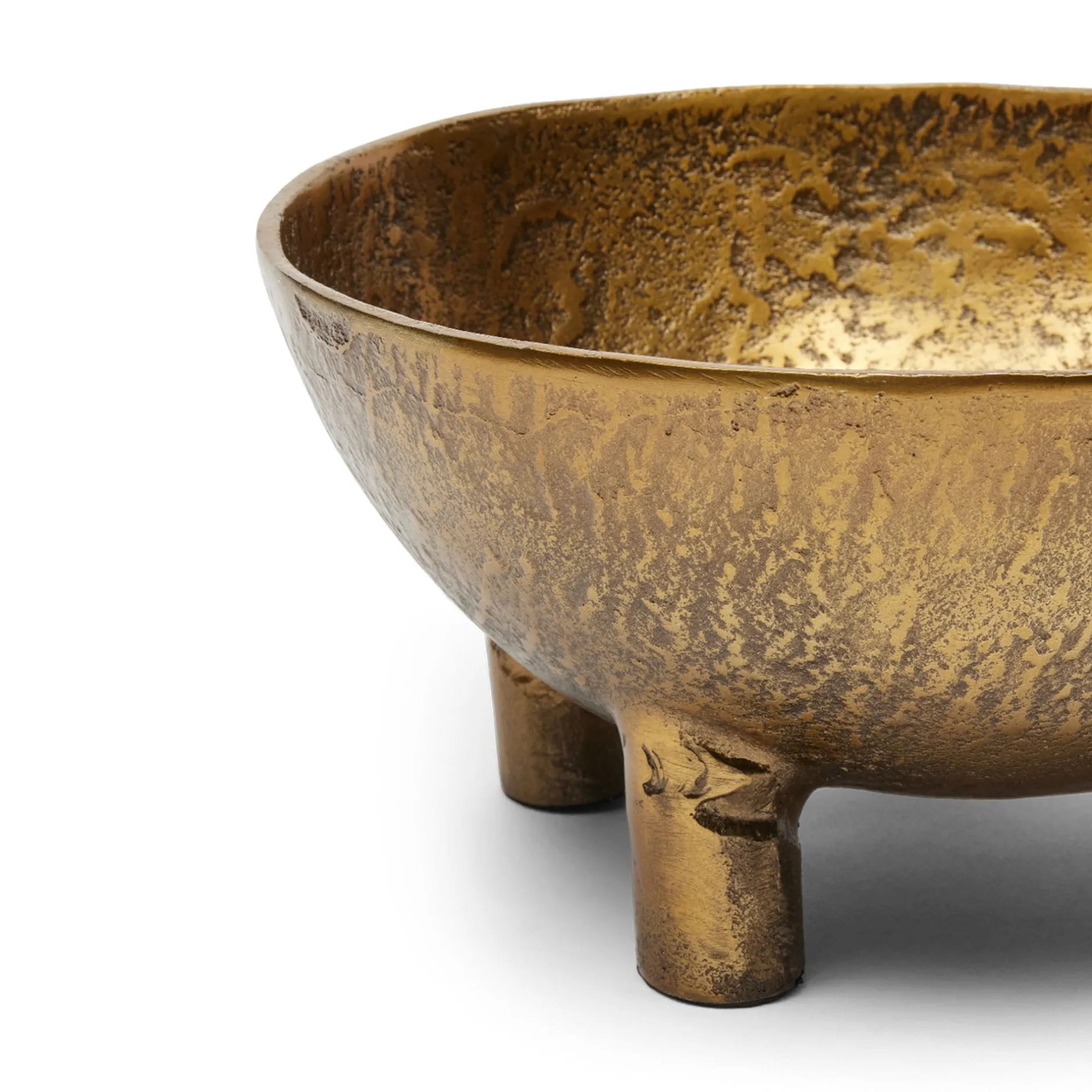 Best Horgans Mondo Bowl Large Antique Gold