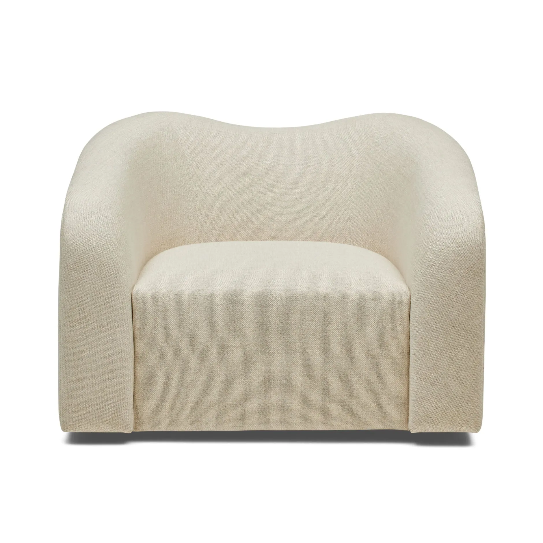 Fashion Horgans Muse Swivel Chair Ivory