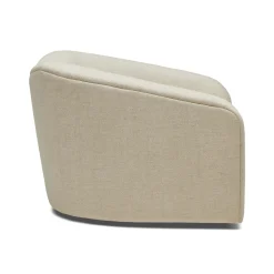 Fashion Horgans Muse Swivel Chair Ivory