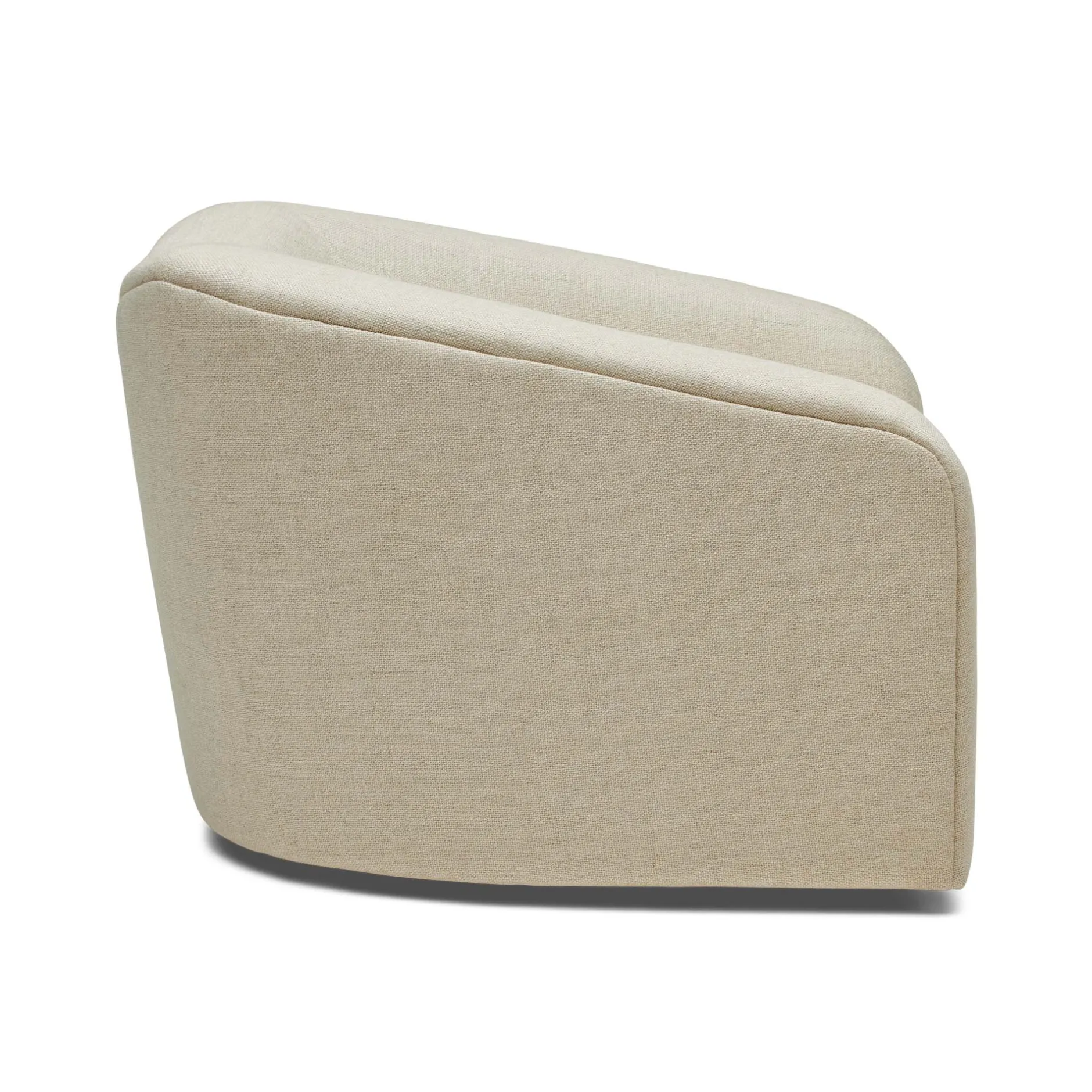 Fashion Horgans Muse Swivel Chair Ivory