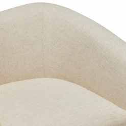 Fashion Horgans Muse Swivel Chair Ivory