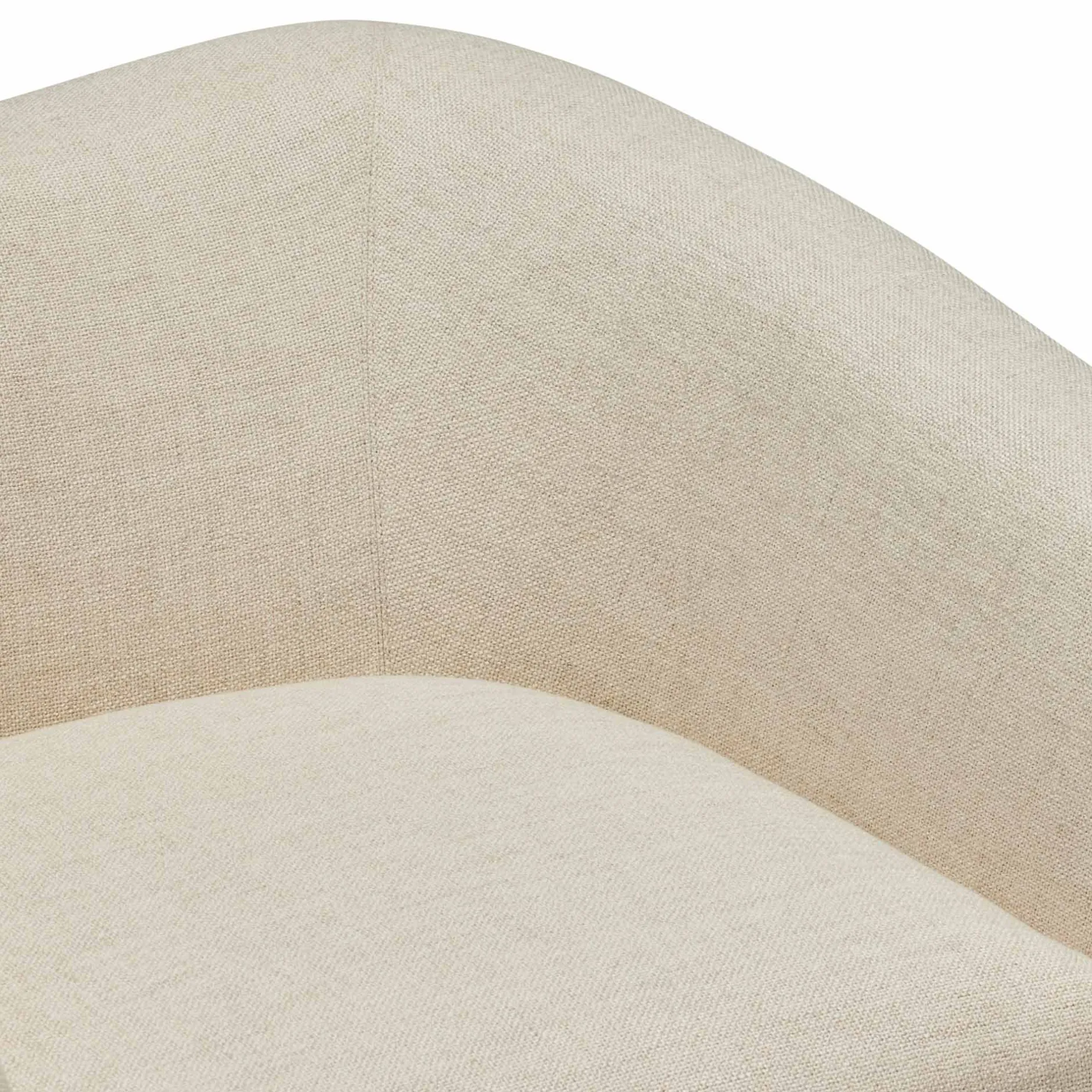 Fashion Horgans Muse Swivel Chair Ivory
