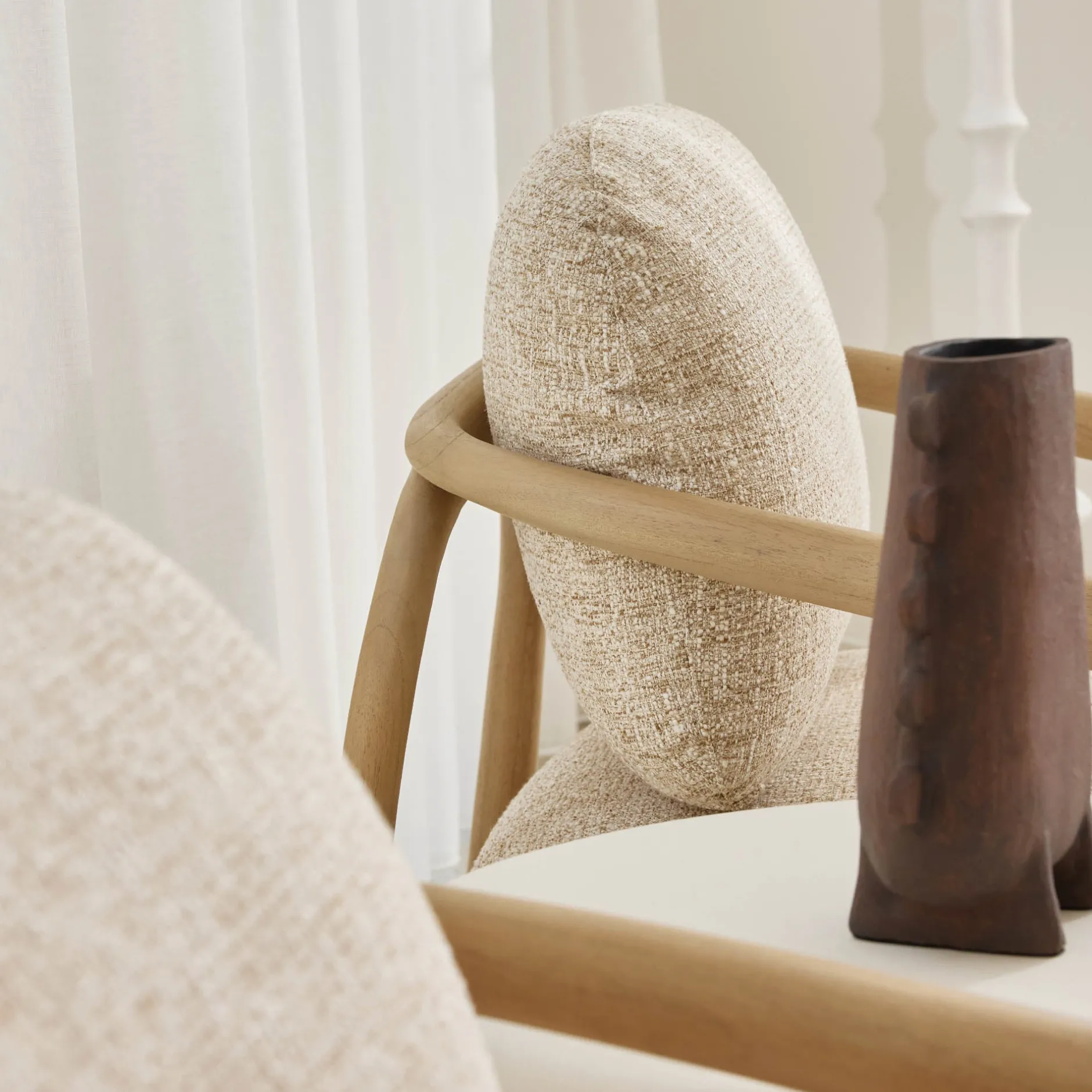 Hot Horgans Myro Occasional Chair Fawn