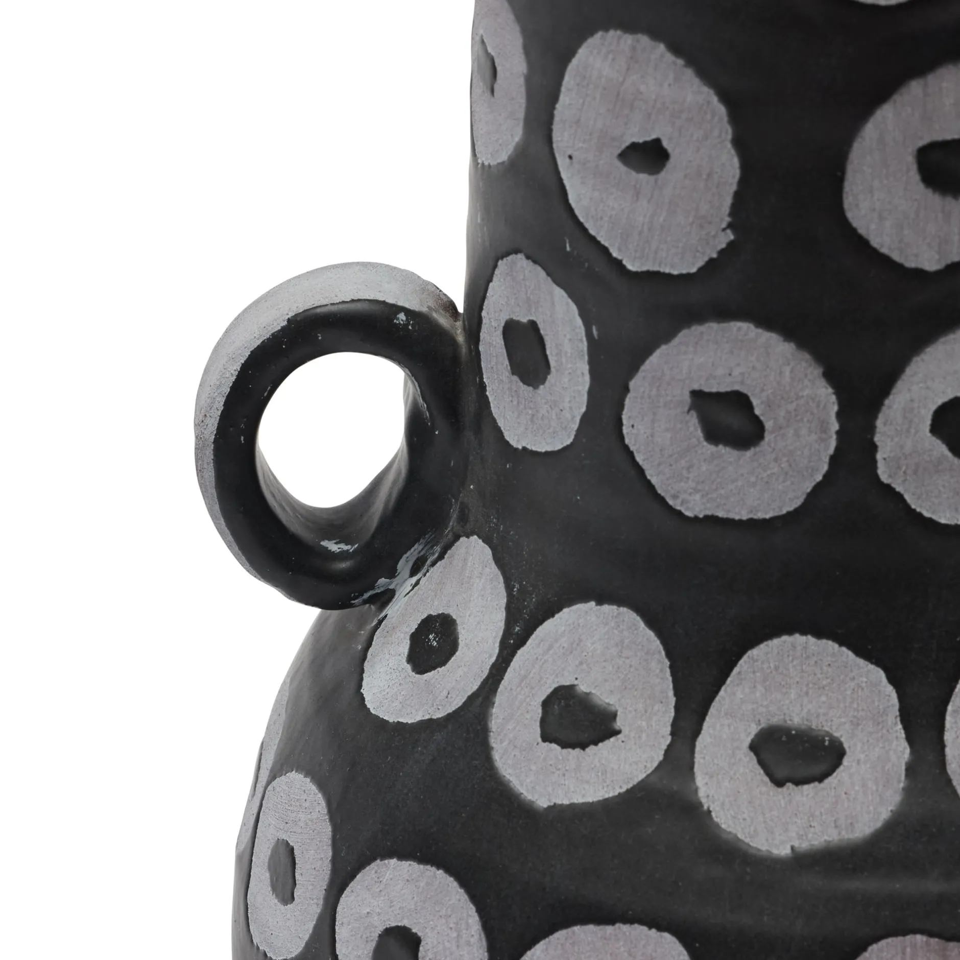 Online Horgans Nobu Vase Rings Black & White