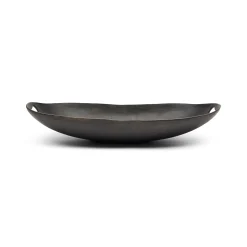 Clearance Horgans Noir Oval Bowl Bronze Black