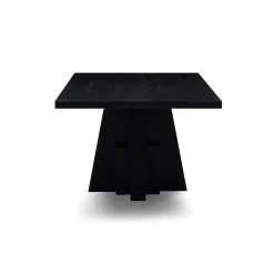 Hot Horgans Odin II Mango Wood Dining Table Black