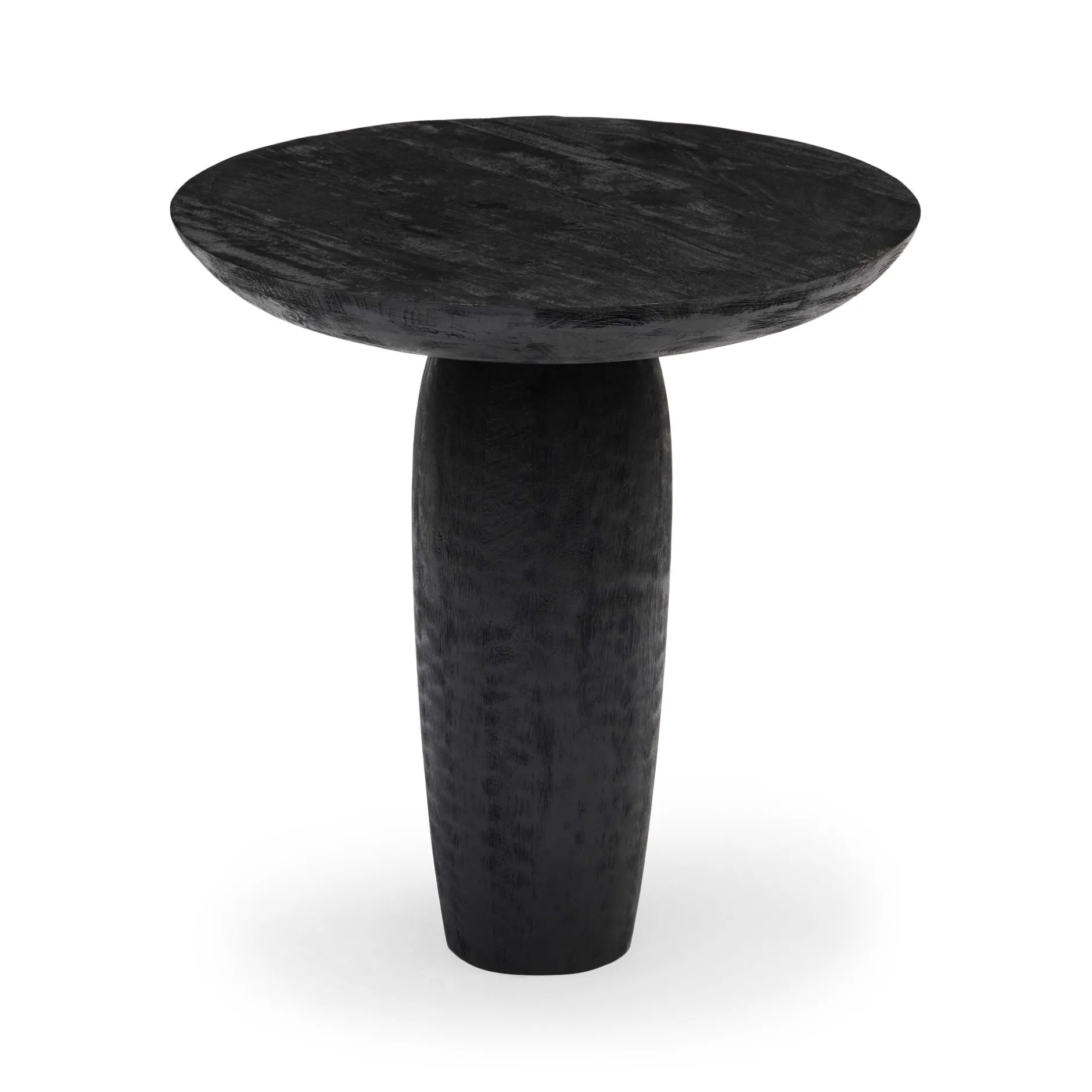Hot Horgans Oliver Timber Side Table Black