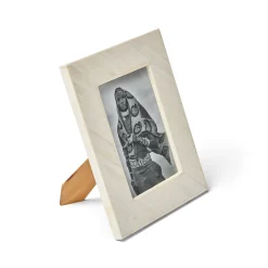 New Horgans Osage Photo Frame 5 x 7 White Bone