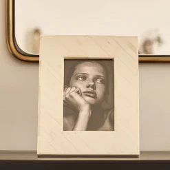 Discount Horgans Osage Photo Frame 4 x 6 White Bone