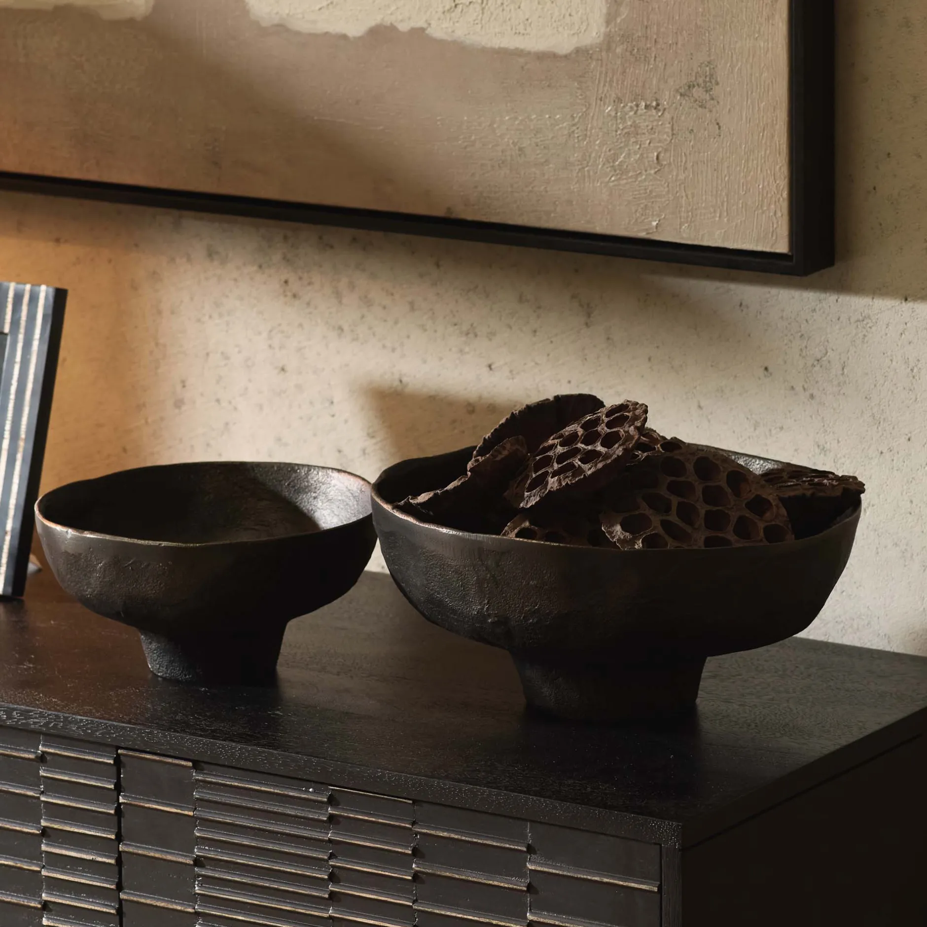 Clearance Horgans Otis Bowl Large Black