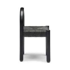 Online Horgans Outdoor Chair Woven Sample A Black