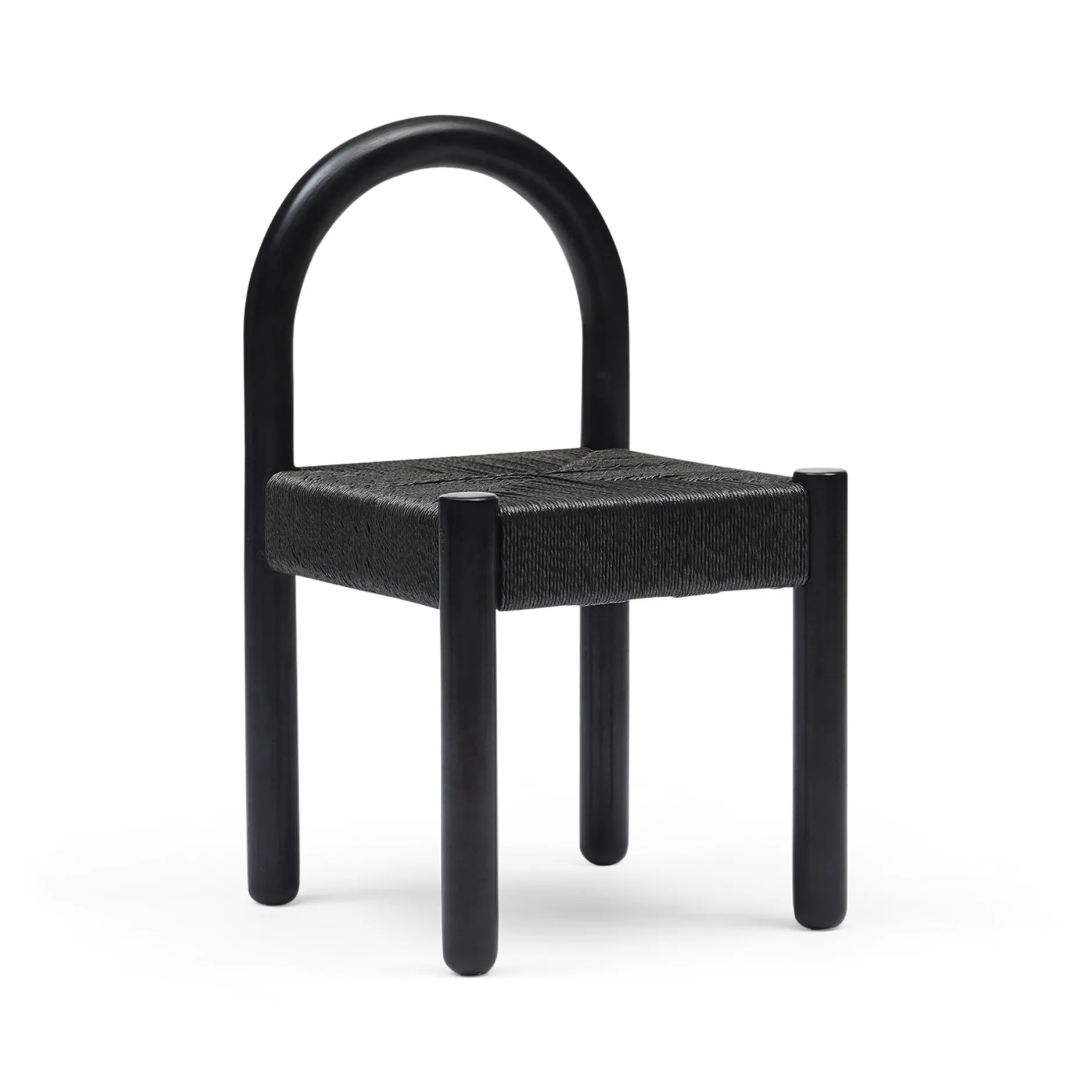 Hot Horgans Outdoor Chair Woven Sample B Black