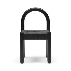Hot Horgans Outdoor Chair Woven Sample B Black