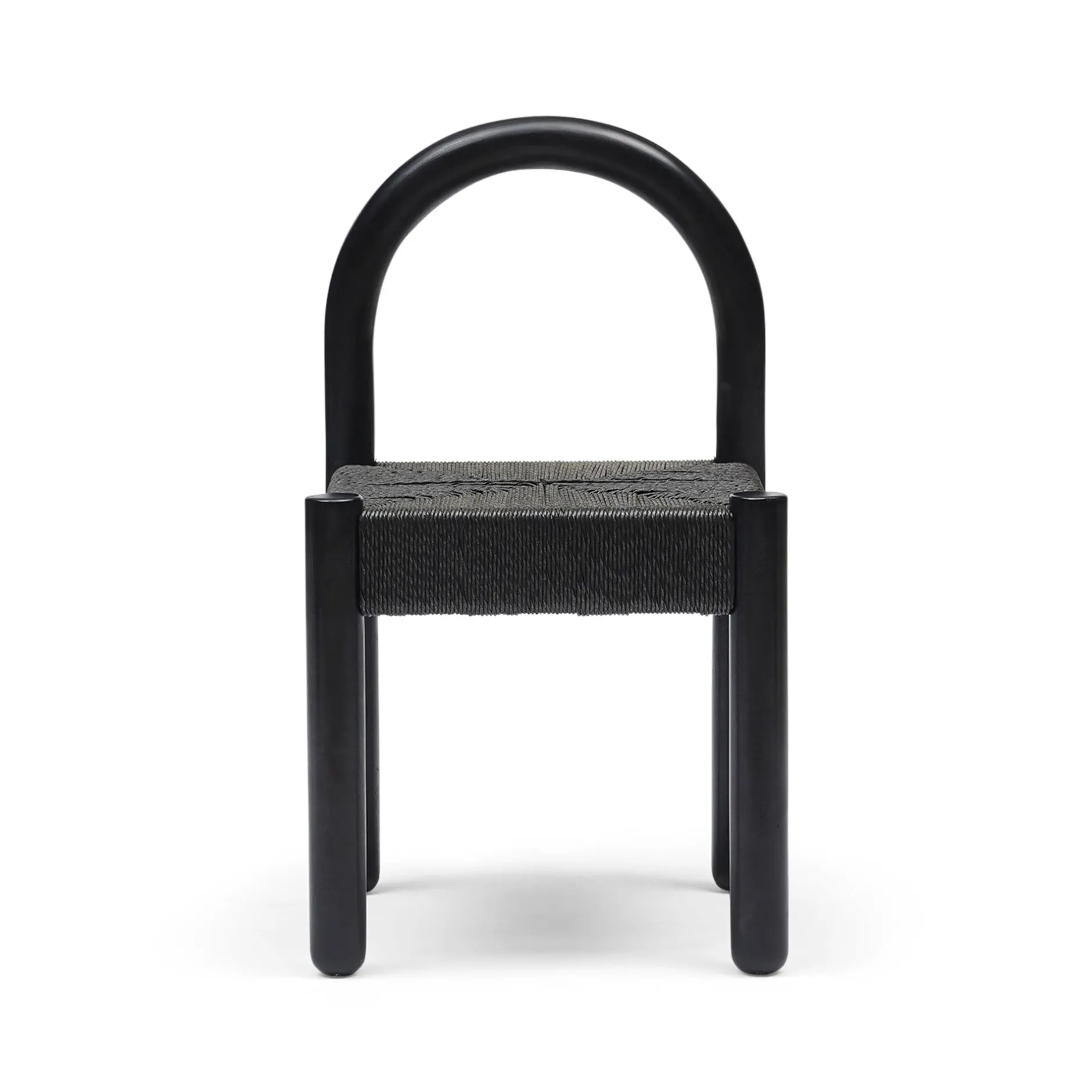 Hot Horgans Outdoor Chair Woven Sample B Black
