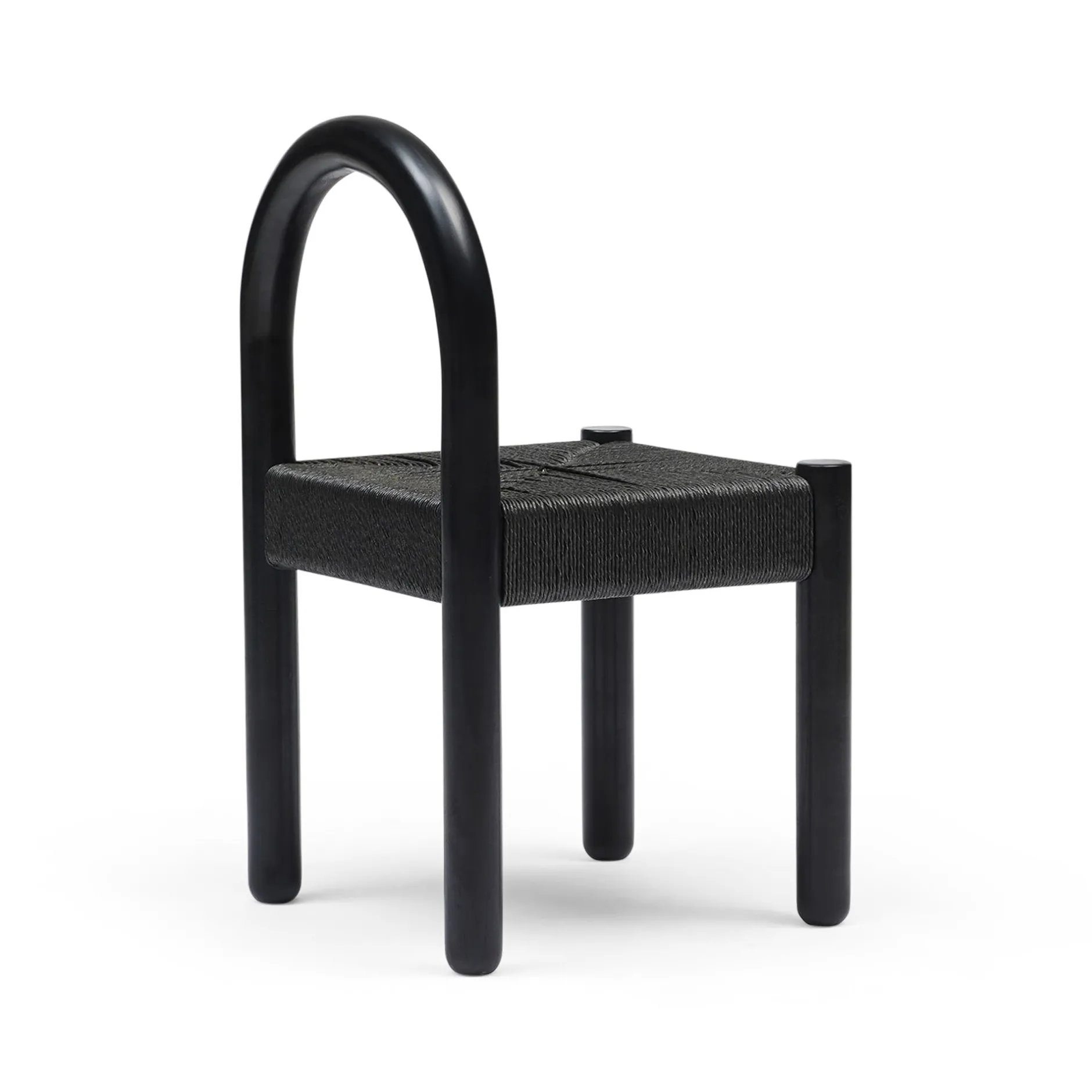 Hot Horgans Outdoor Chair Woven Sample B Black