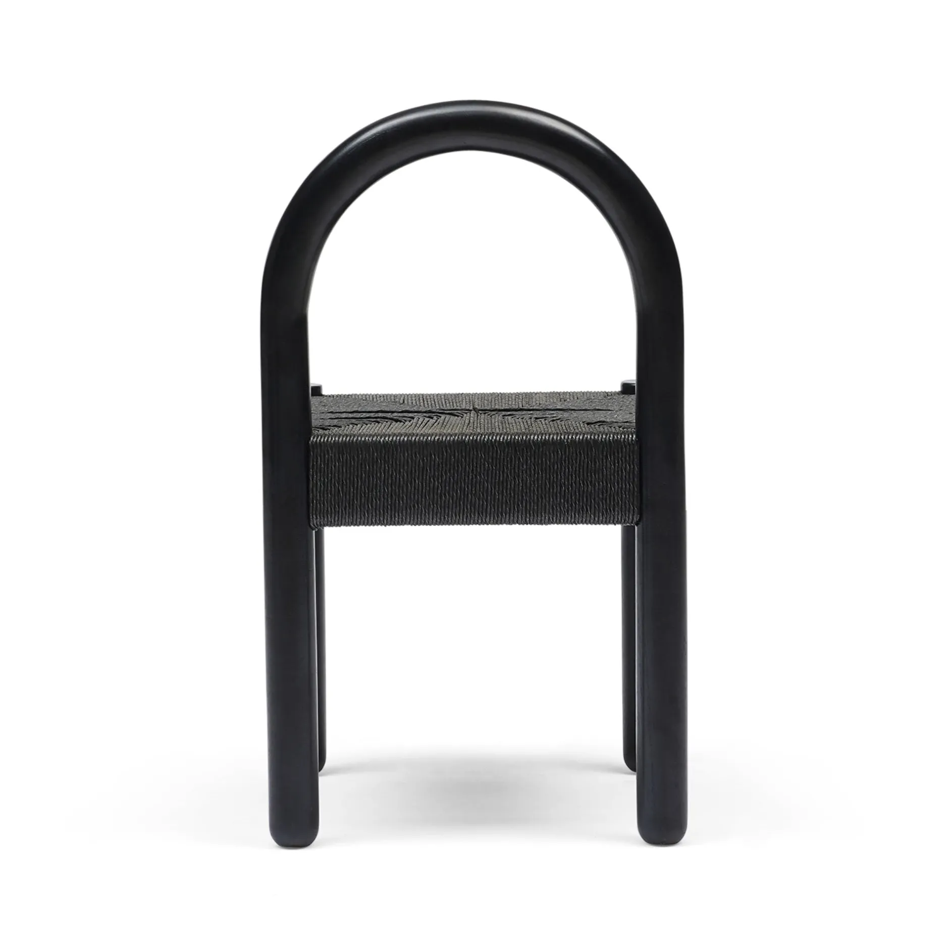 Hot Horgans Outdoor Chair Woven Sample B Black